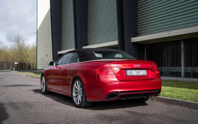 Audi RS5 cena 239850 przebieg: 73500, rok produkcji 2016 z Grodków małe 596